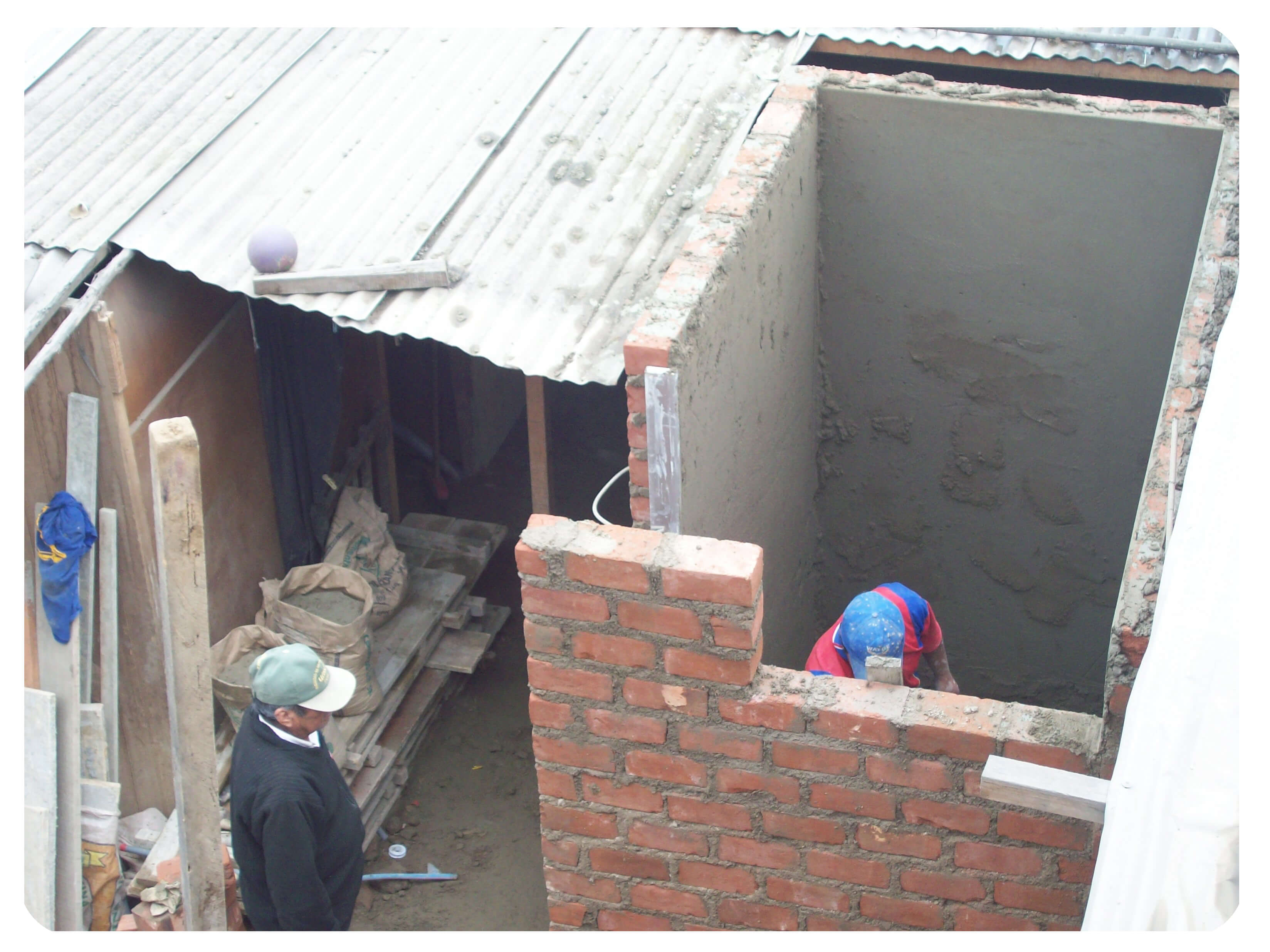 Construcción durante el proyecto